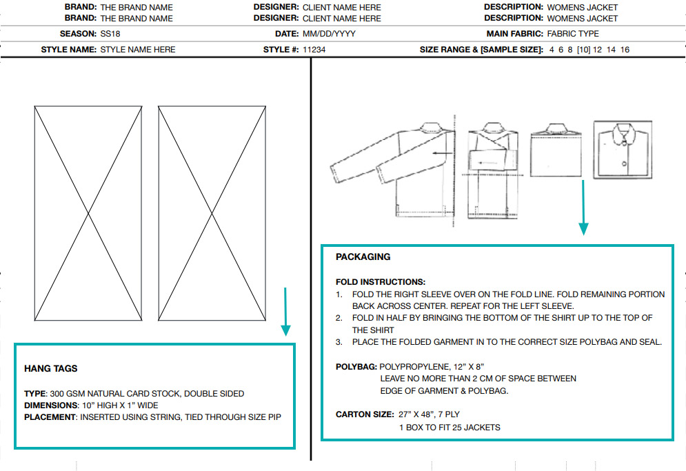 Clothing Tech Pack Designer  Garment Manufacturer: The Importance